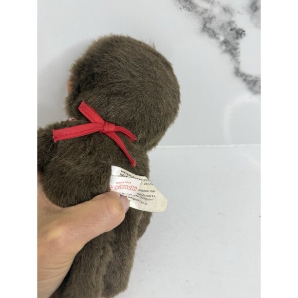 Sekiguchi Japan Monchhichi 251094 Premium Standard S Brown Girl Plush Doll 8" - Picture 2 of 4
